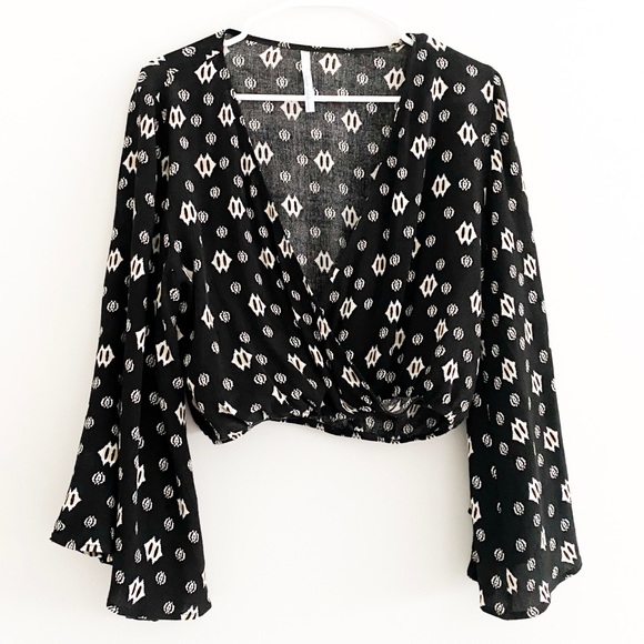 Lani Tops - LANI CALIFORNIA Printed Long-sleeve Top